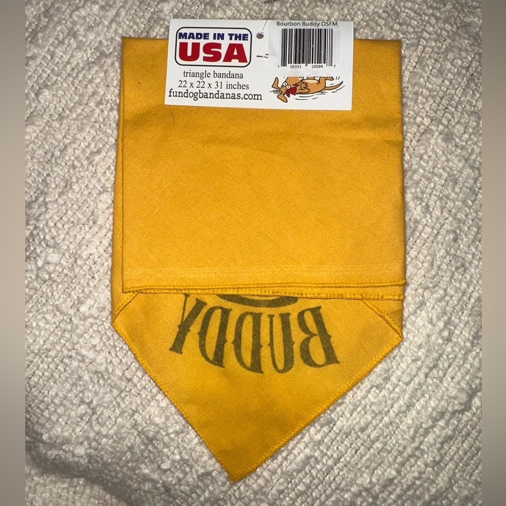 NWT FUN DOG BANDANAS Lot of 2.          “One size fits most-Medium & Large Dog🐶 - Picture 5 of 5
